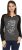 FLEXIMAA Women’s Cotton Full Sleeve Printed Raglan T-Shirt Charcoal Milange Color